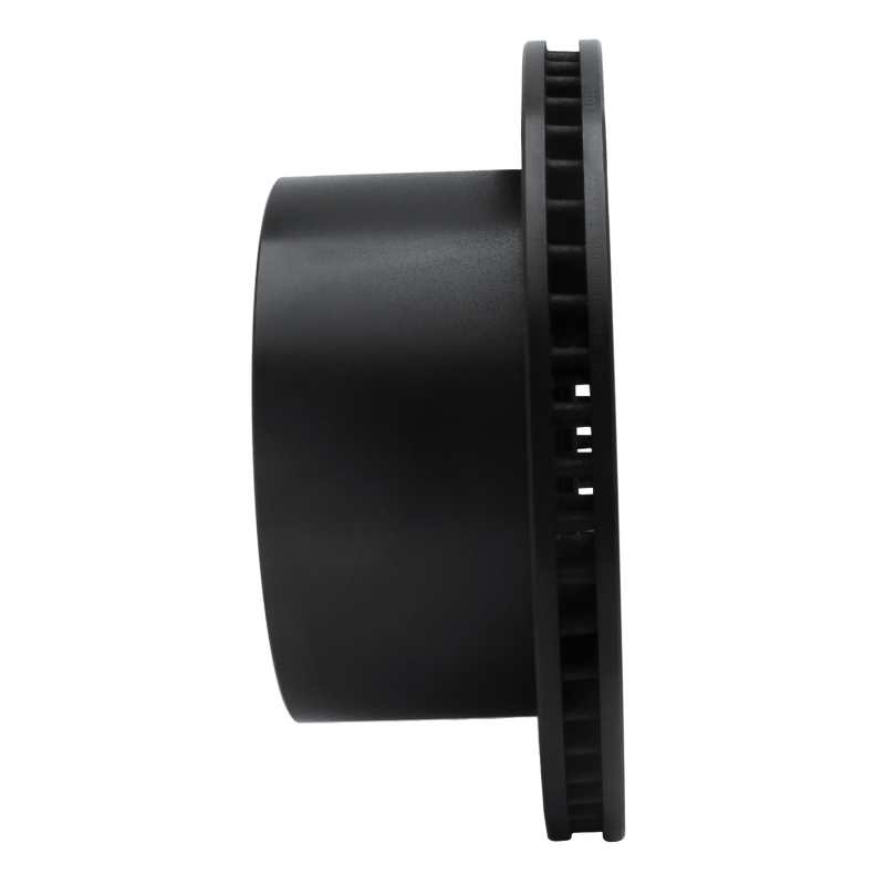 Dodge Ram 2500 Brake Rotor (1) - Rear Left - R1 Concepts - Drilled & Slotted - Black - `00-`02